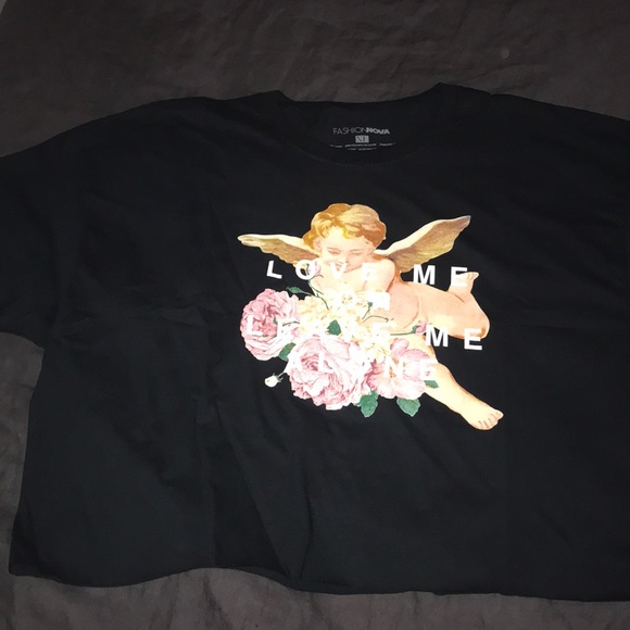 Fashion Nova Love Me Or Leave Me Crop Top - Picture 2 of 3